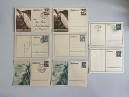 Ganzsachen Deutsches Reich - Karten