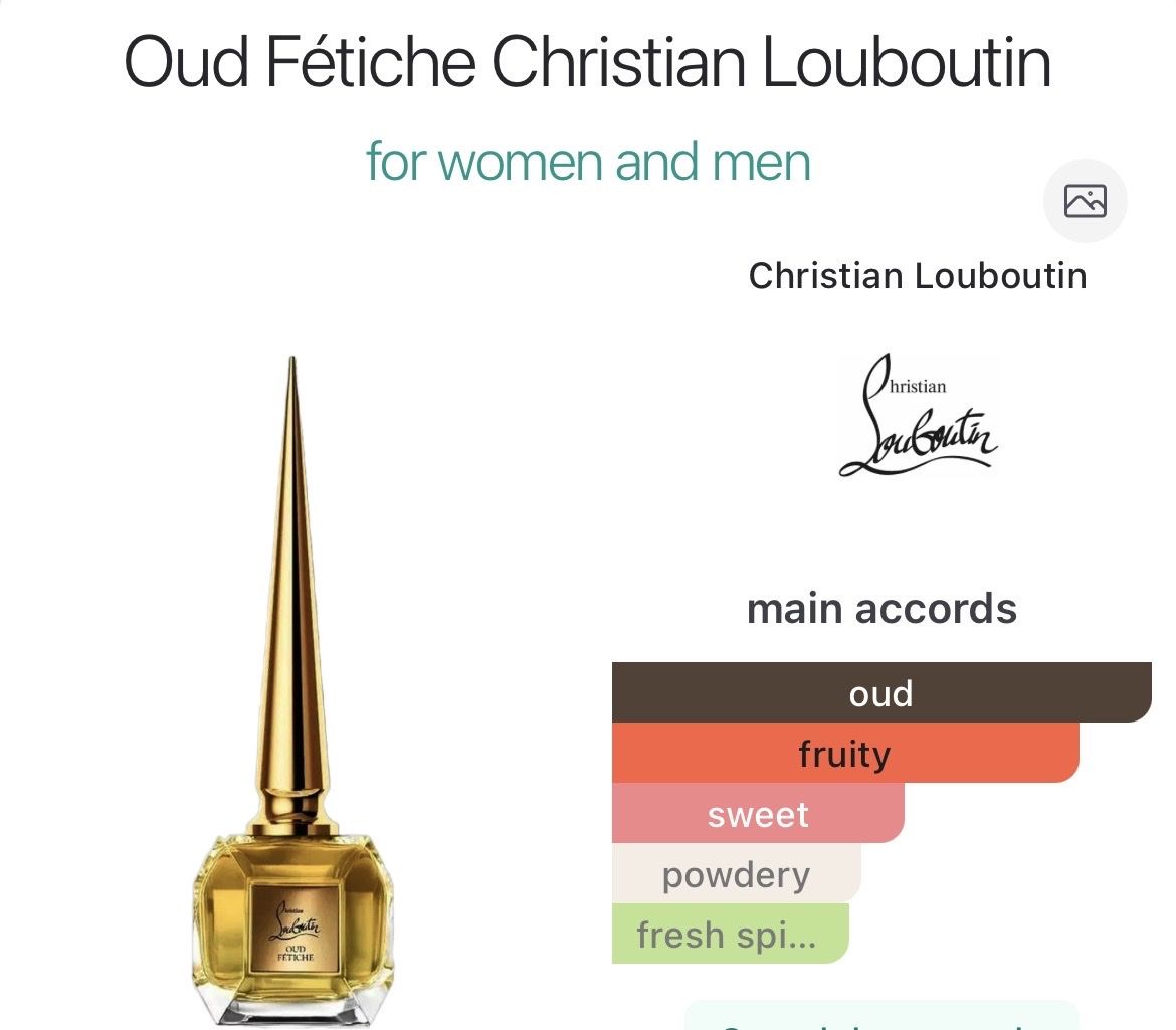 Christian Louboutin Profumi & Eau de Toilette: 2x 2ml EDP Christian Louboutin – Nuovo e nell'imballaggio originale da Genève venduto da StaceyH 1