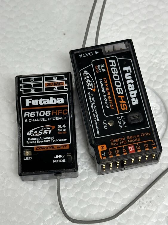Futaba R6008HS + R6106HFC Empfänger (Gebraucht) in Thürnen für CHF 49 ...