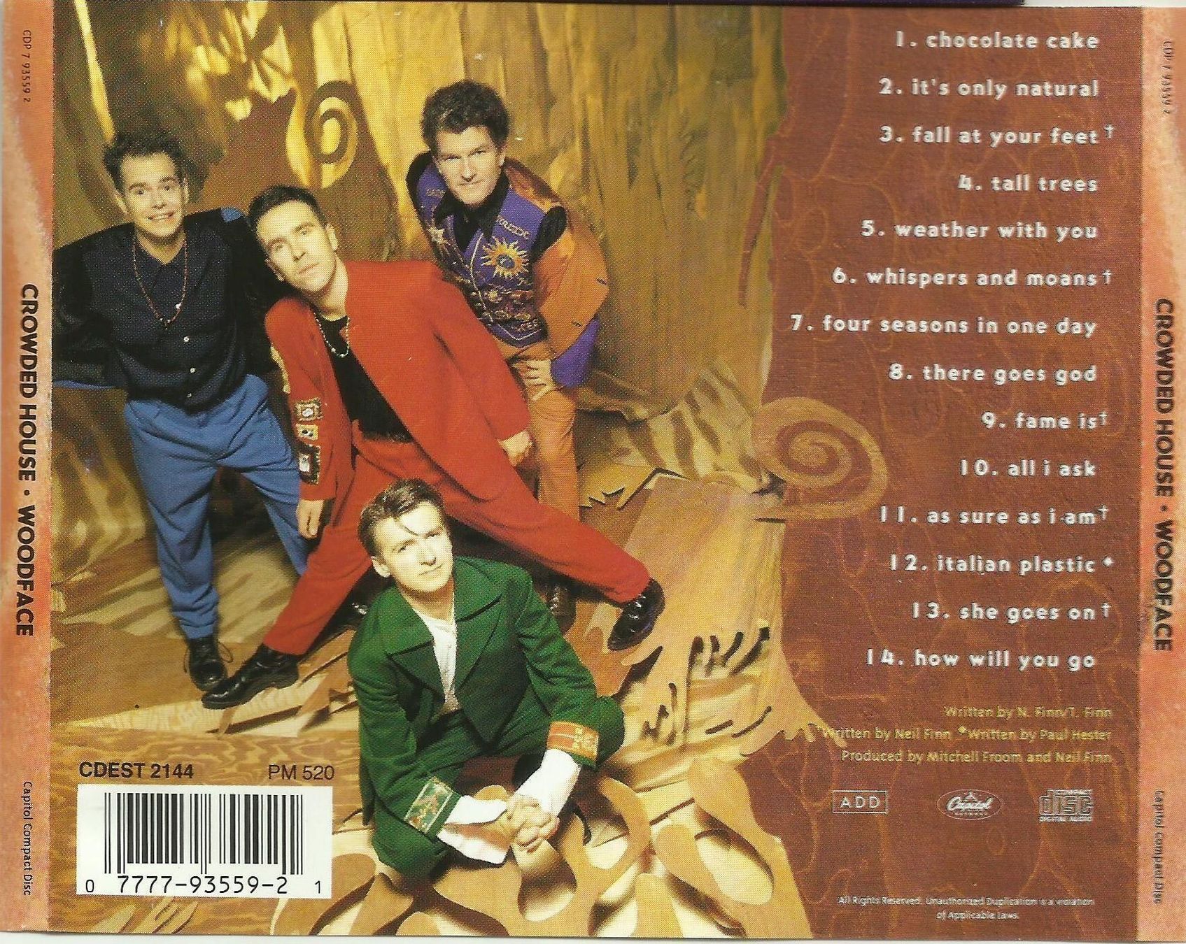CD: Crowded House CD Woodface – Usato da St. Margarethen TG venduto da ursk10 1