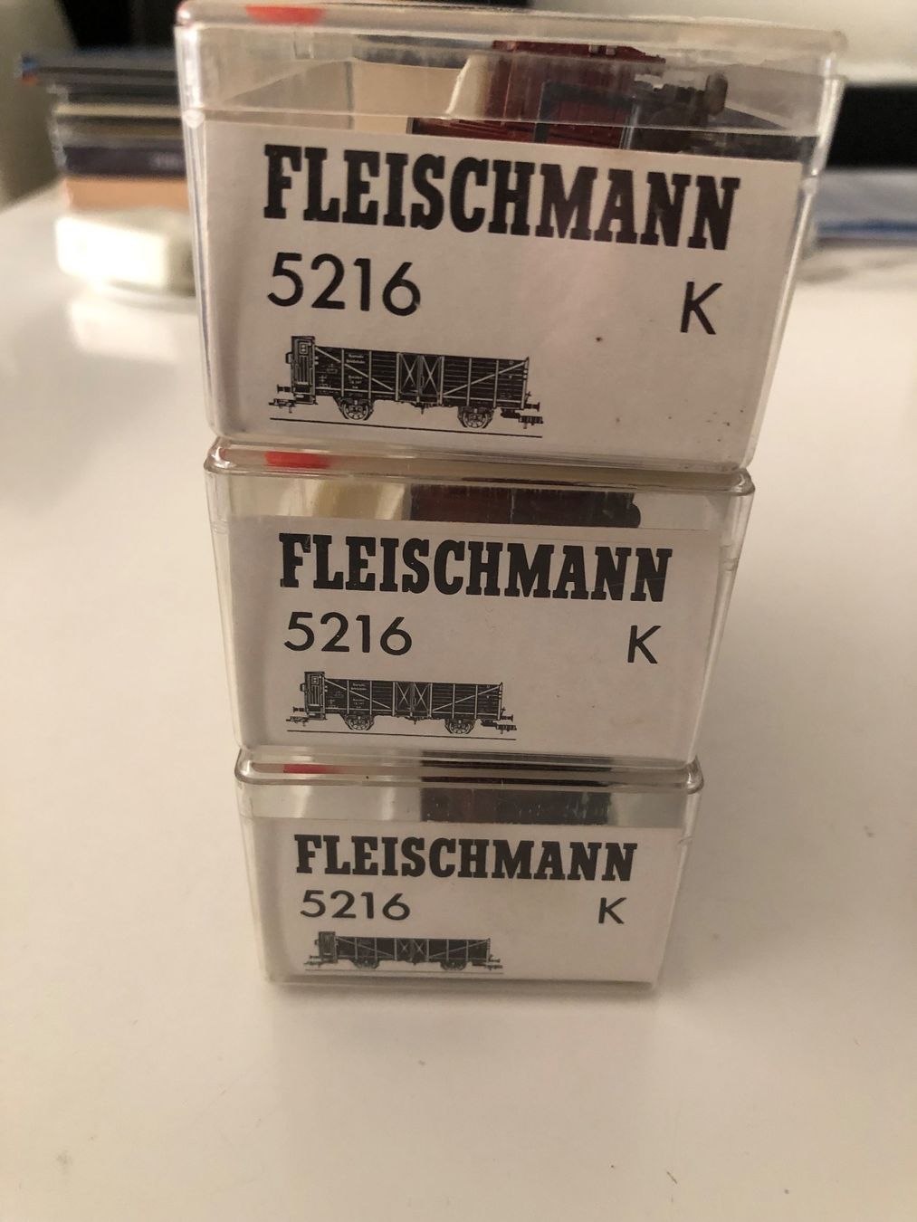 Fleischmann Modellini di ferrovie: Fleischmann 5216 NEU 3er Set – Nuovo e nell'imballaggio originale da Ostermundigen venduto da Garmin03 2