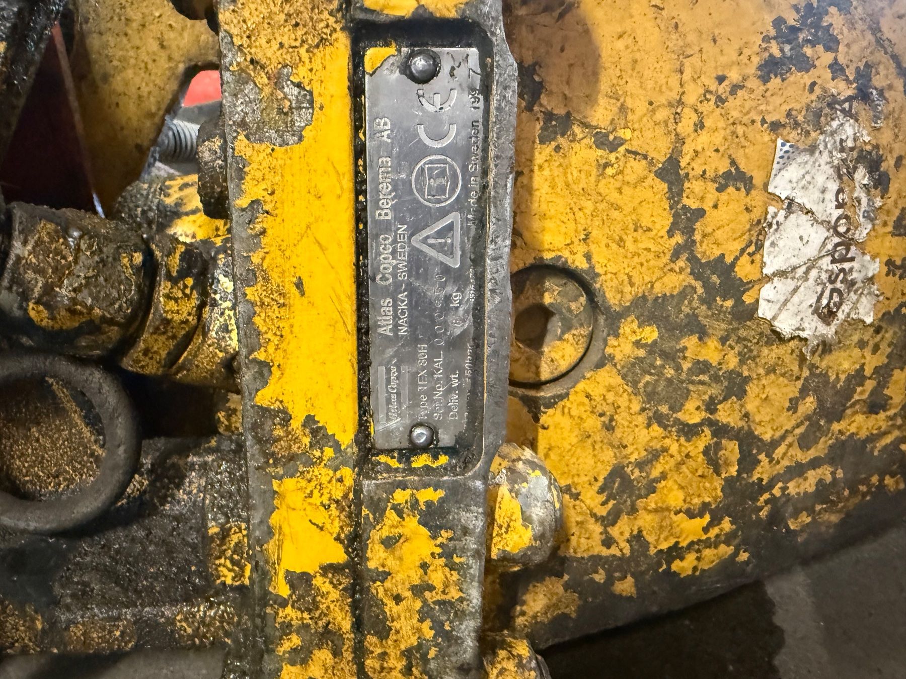 Atlas Copco Tutti gli attrezzi: Spitzhammer Atlas copco – Usato da Stalden VS venduto da kevi93 2