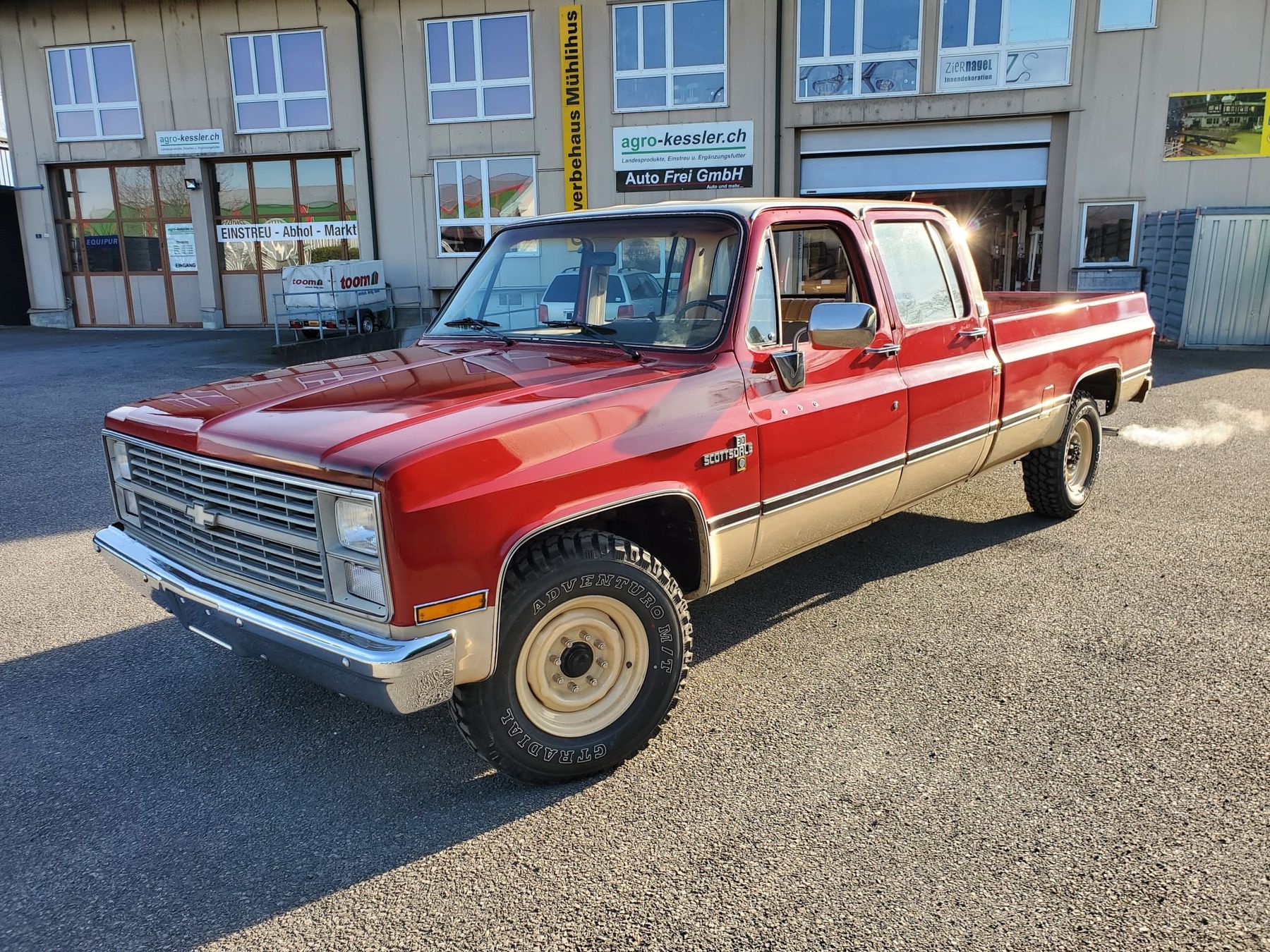 Chevrolet Automobili: 1984 Chevrolet C30 Scottsdale Crewcab – Usato da Widnau venduto da Chriga64 9