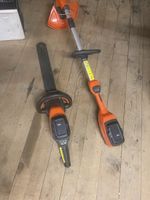 Husqvarna Akku-Heckenschere und Trimmer Set gebraucht