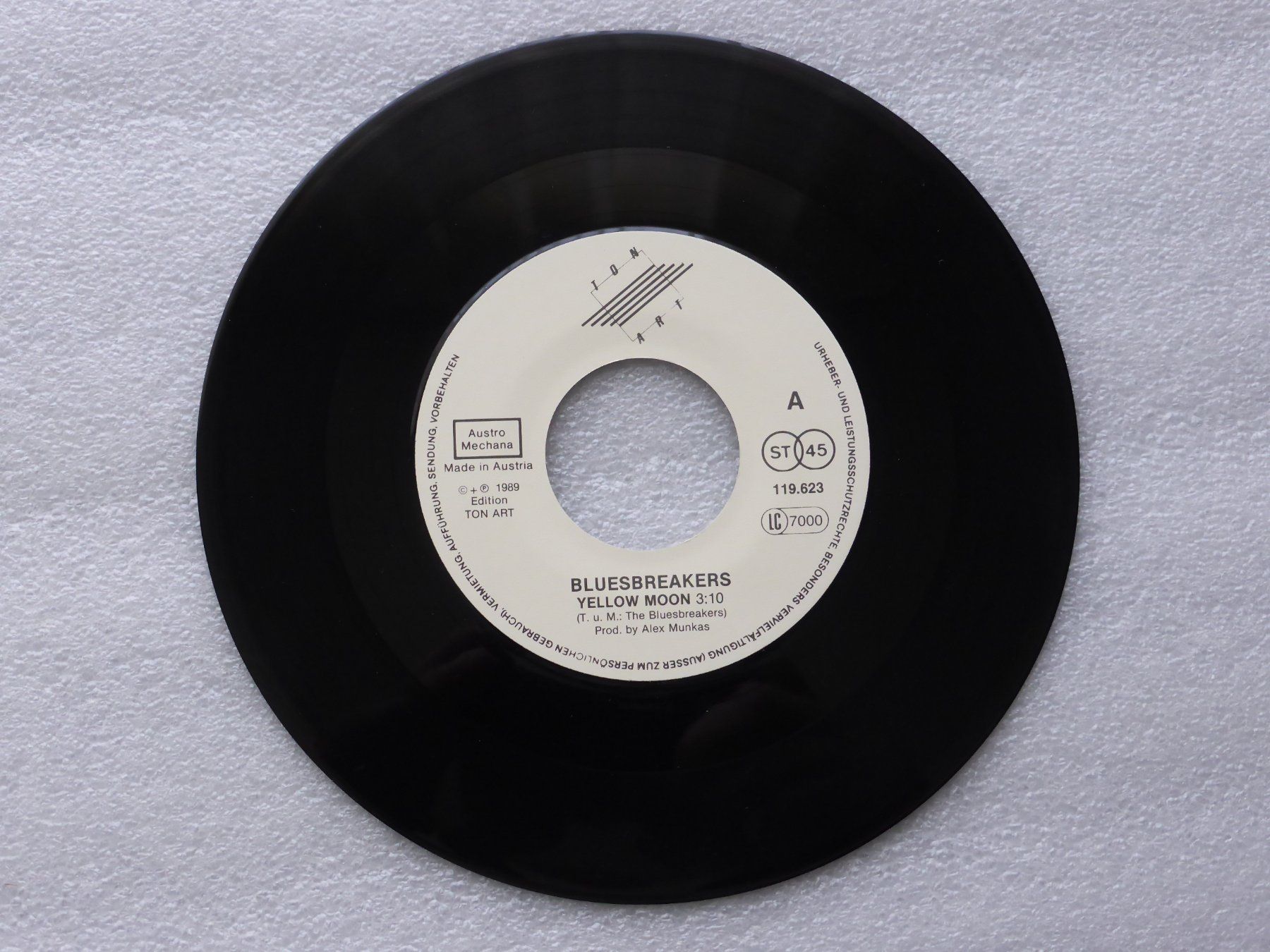 Dischi in vinile: Vinyl Single   BLUESBREAKERS – Usato da Küssnacht am Rigi venduto da Mondkinder 1