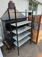 Lagerregal bzw. Werkstattregal mit 5 Tablaren 106x45x200cm