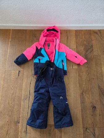 McKinley Skianzug Grösse 92 pink blau gebraucht