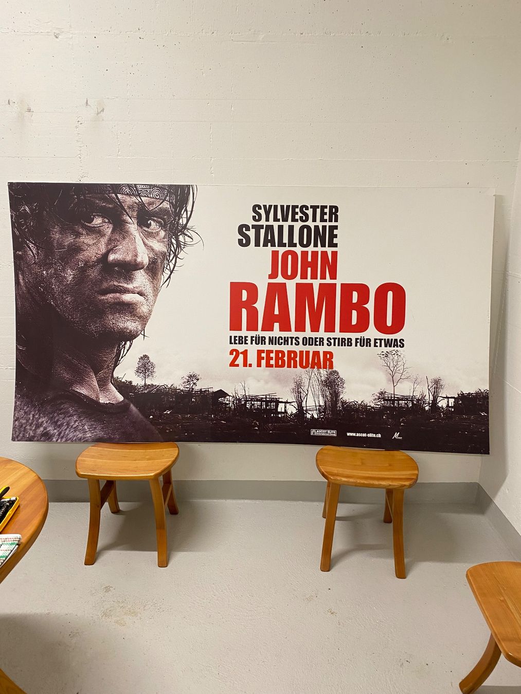 Foto & Immagini: Kinoplakatwand Rambo – Usato da Kilchberg ZH venduto da son_kqd5