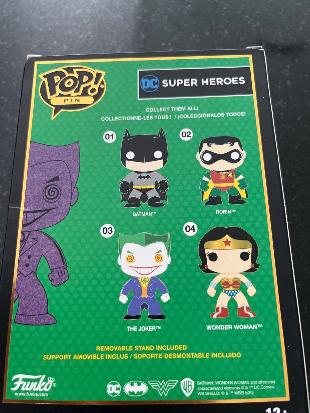 Funko Statuette: Funko PIN’S THE JOKER – Usato da Yverdon-les-Bains venduto da vin_95zk 1