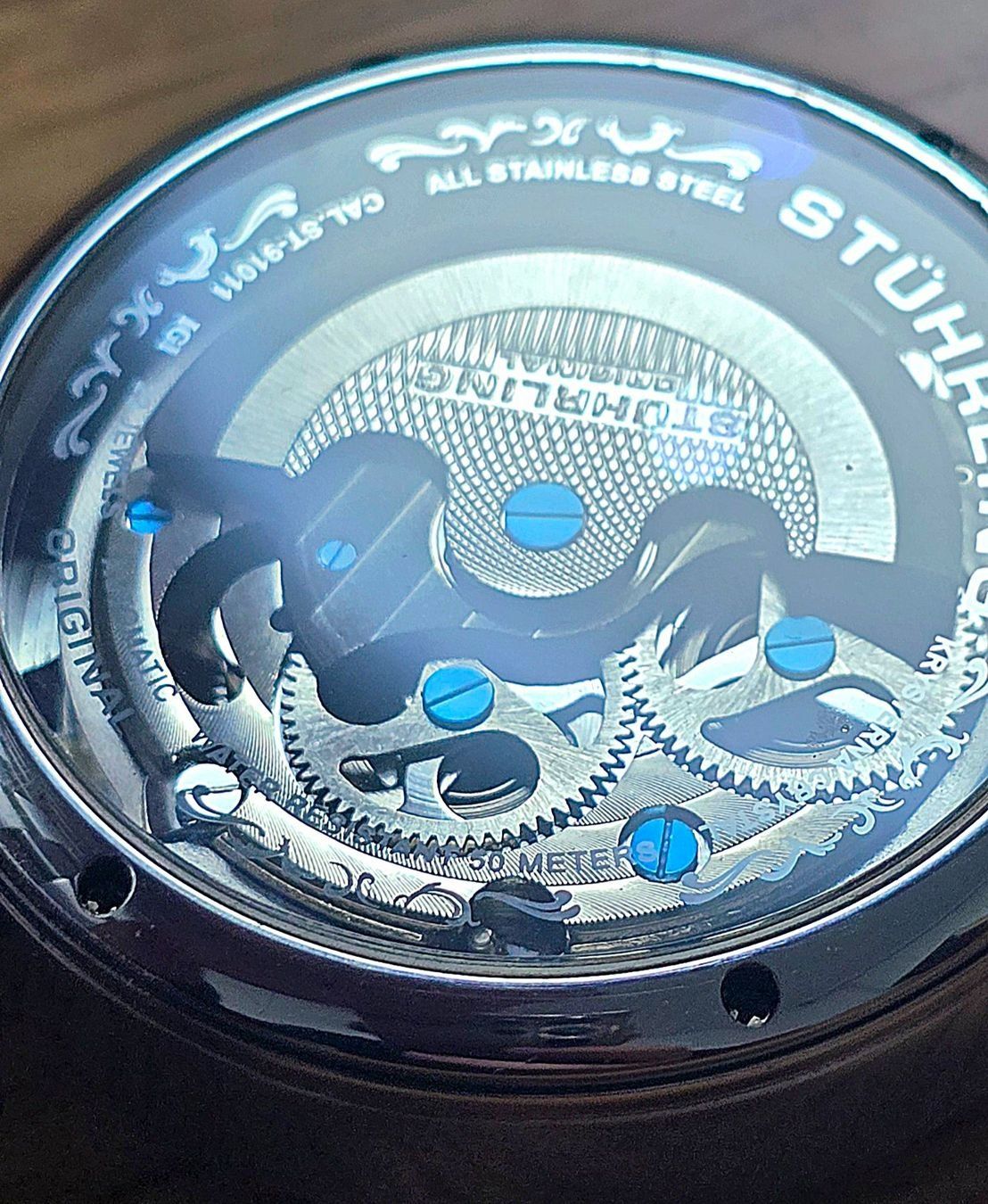 Orologi: STÜHRLING ORIGINAL AUTOMATIC DUAL TIME MEGA RAR – Usato da Nussbaumen AG venduto da Crochartcom 1