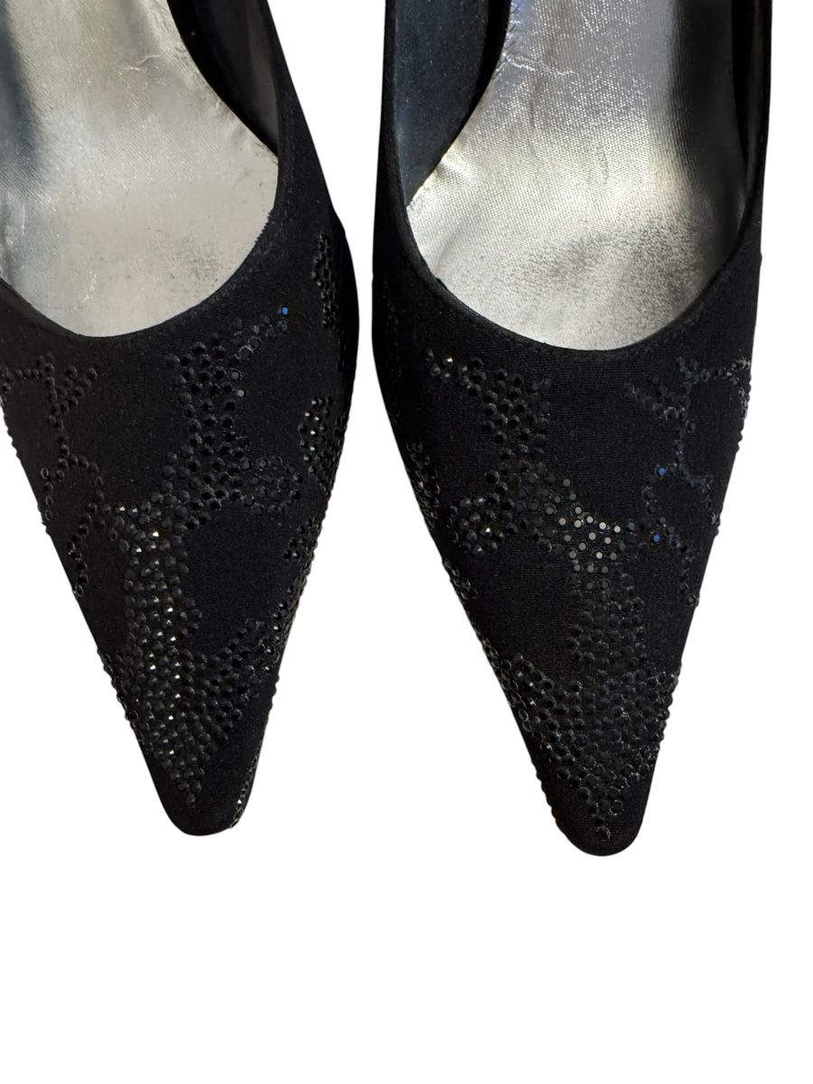 Stuart Weitzman Scarpe da donna: Stuart Weitzman Slingpumps mit Strass-Applikation, Gr. 36.5 – Usato da Zürich venduto da Finesse54 3