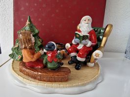 Villeroy Boch Santa mit Buch grosse Szene