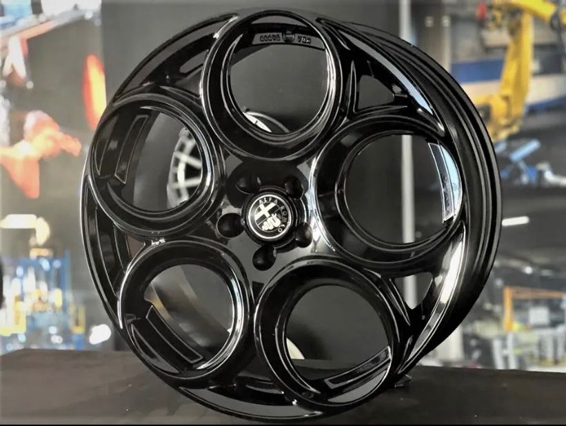 4x Edelstahl Türschloss-Abdeckung Für Alfa Romeo - Einfach Kleben!