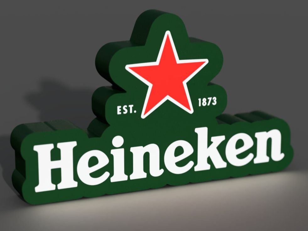 Lampade: Light Box / Logo Lumineux Heineken - USB – Nuovo e nell'imballaggio originale da Yvorne venduto da Bocchino_1291
