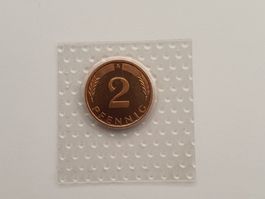 2 Pfennig 2001 A Stgl