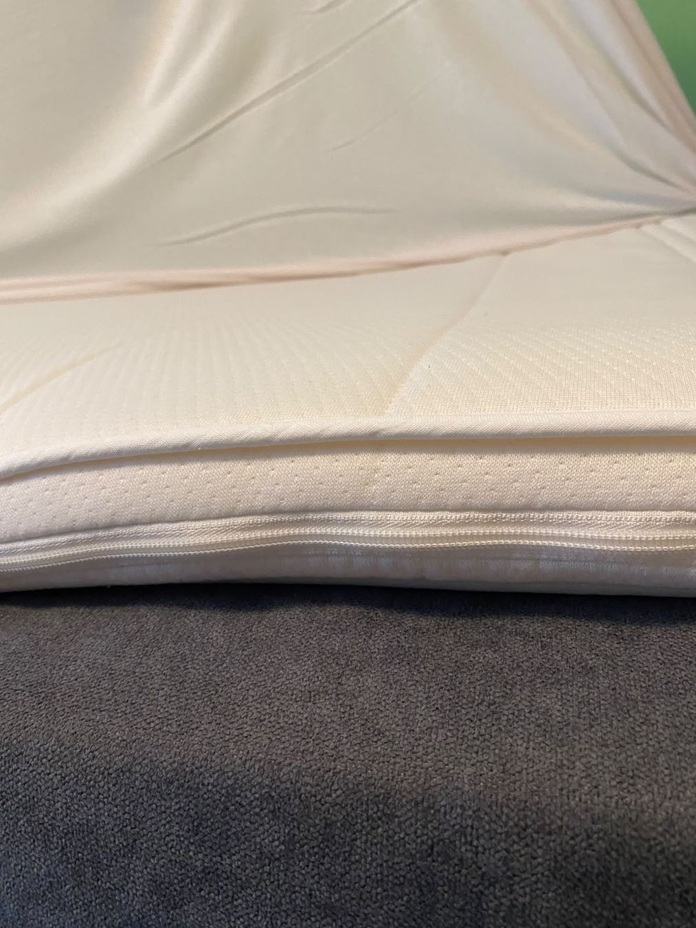 Betten: Boxspringbett 140x180cm anthrazitgrau – Gebraucht aus Glarus von Gazi65 5