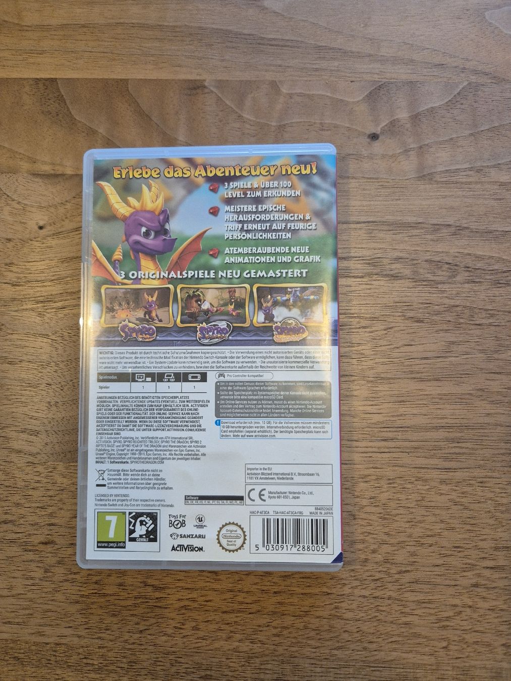 Nintendo Giochi: Spyro Reignited Trilogy - Nintendo Switch – Usato da Adetswil venduto da kruemelmonster13 1