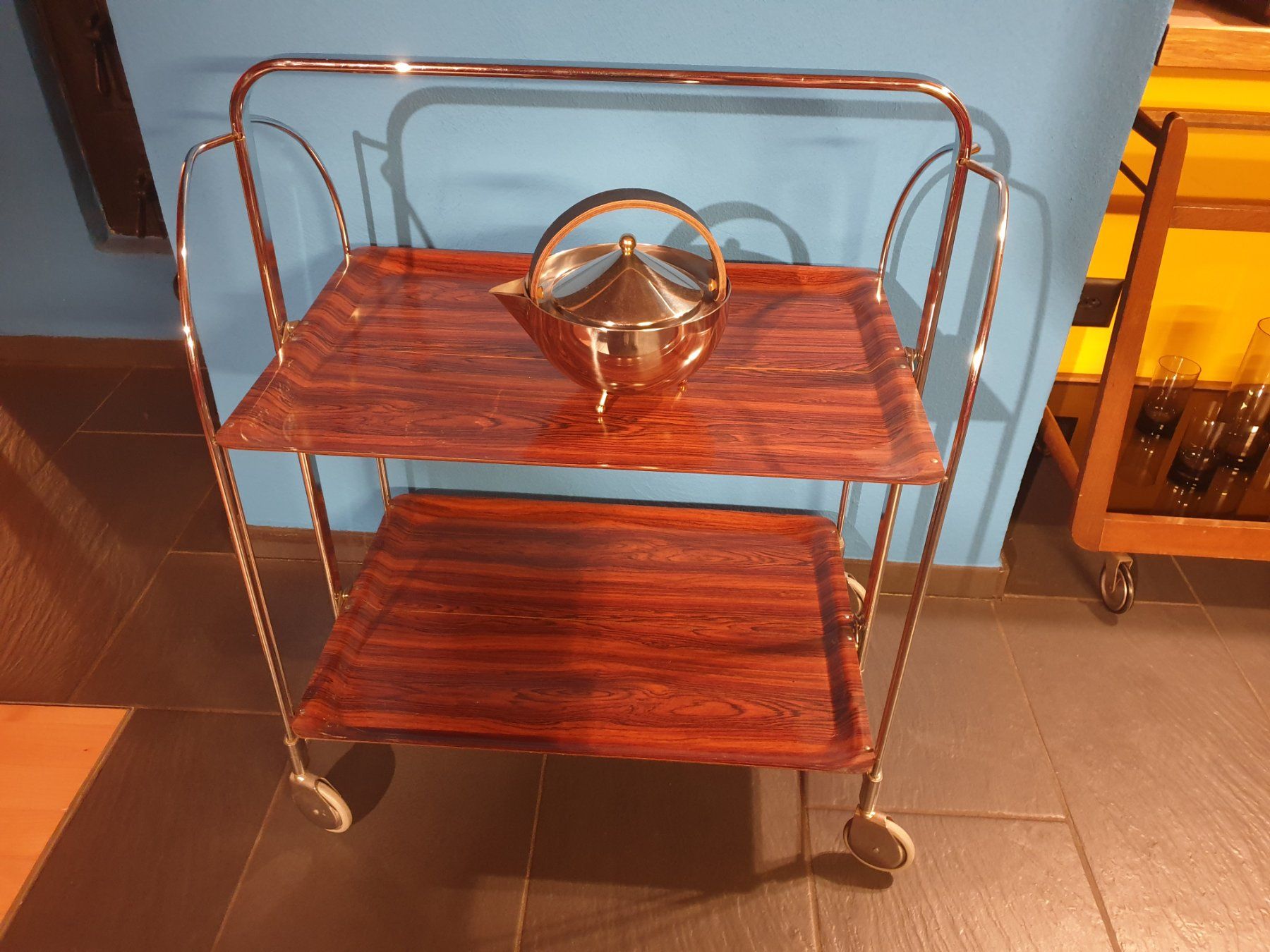 Servierwagen: Barwagen/Servierwagen Dinett 60's – Gebraucht aus rebstein von spacy73