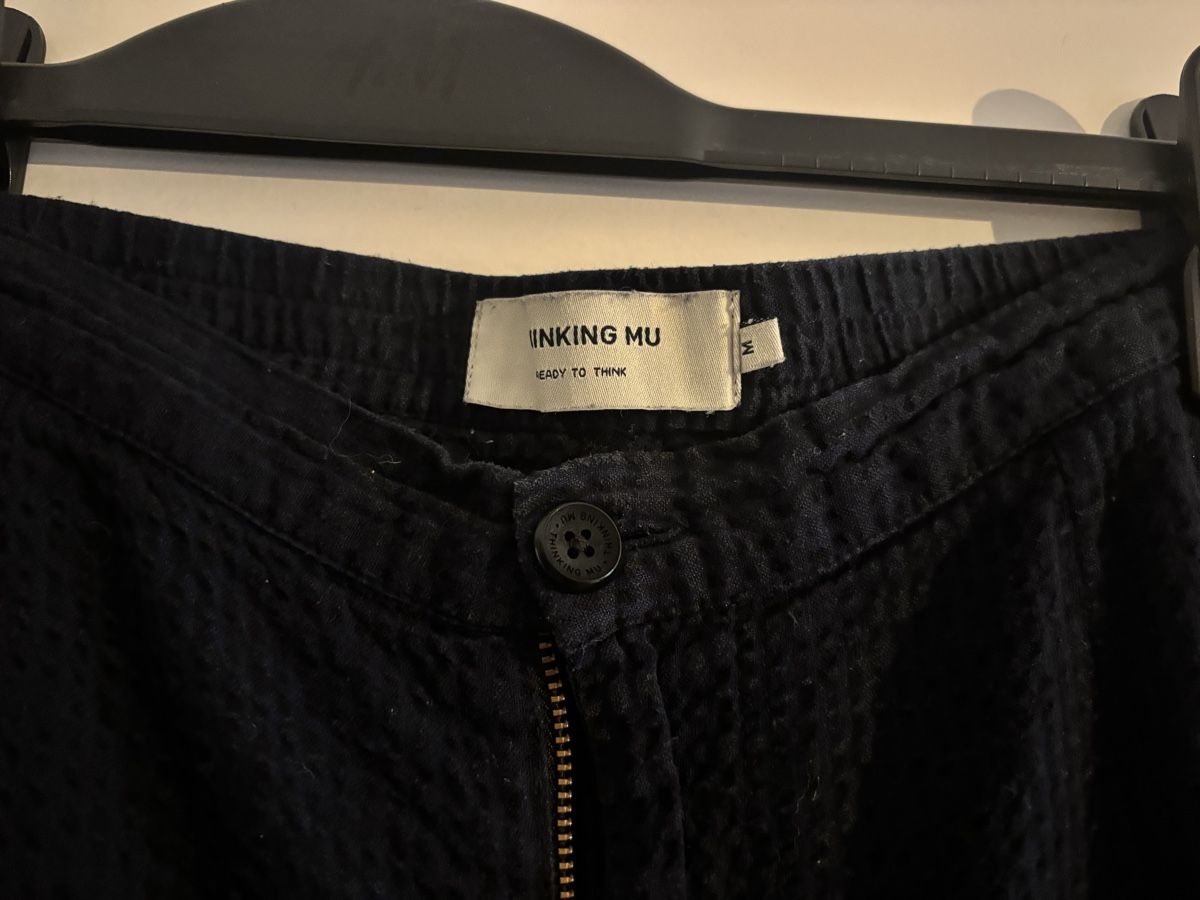 Thinking Mu Hosen: Thinking Mu Stoffhose Seersucker – Gebraucht aus Basel von lkl_5l2h 2