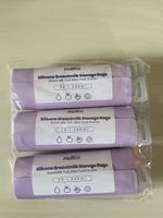Nuliie Silicone Breastmilk Storage Bags 240ml New