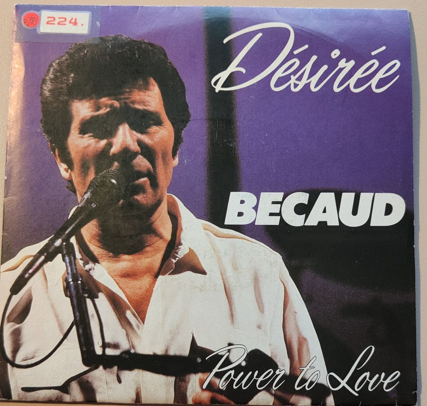 Schallplatten: Vinyl-Single Gilbert Becaud - Désirée – Gebraucht aus Langenthal von Modo39