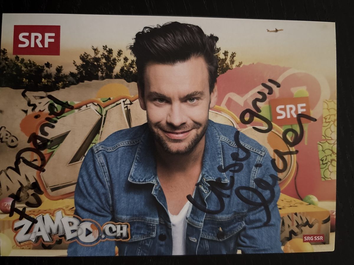 Autografi: SRF Autogrammkarte – Usato da Uetendorf venduto da hoisle