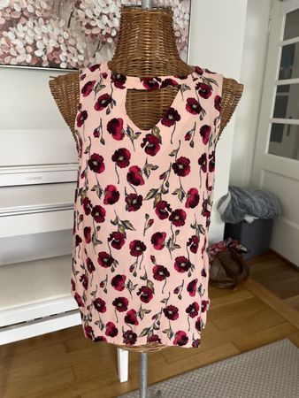 🌸Top mit Blumenmuster Zara, XS
