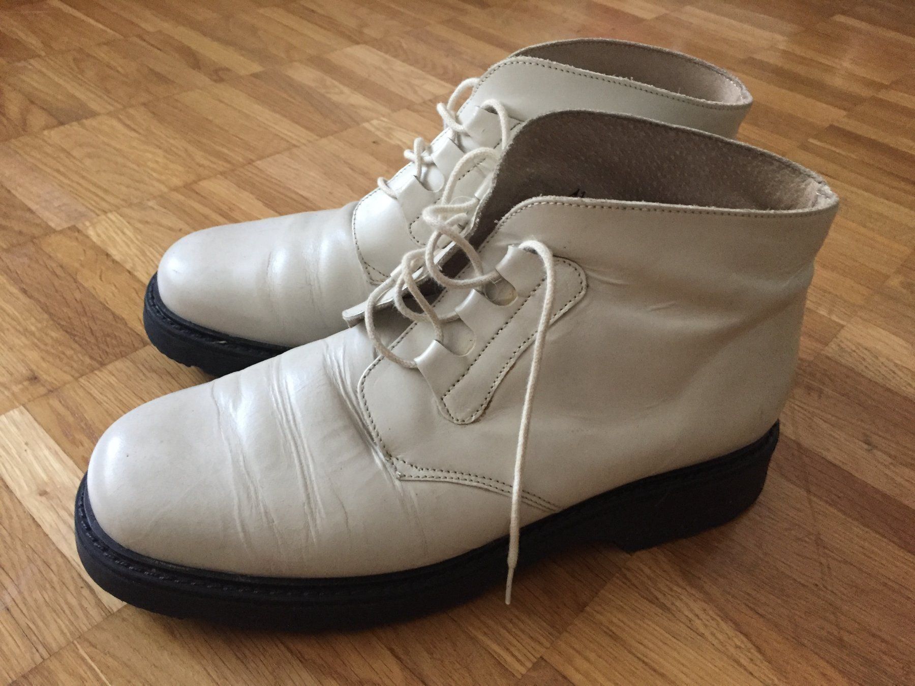 Scarpe da donna: Street Shoes | Leder | Ecru | 41 – Usato da Zürich venduto da galble 3