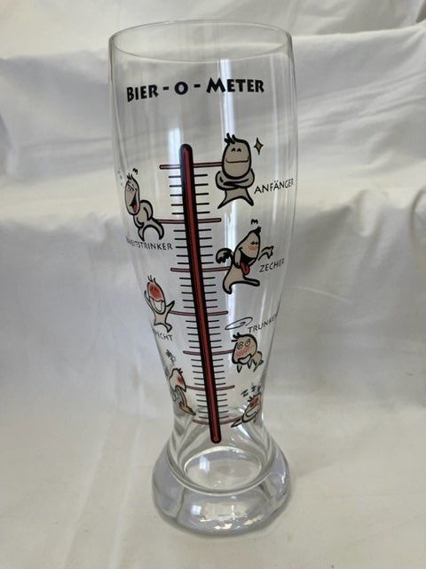 Gläser: BIERGLAS 🍺 - BIER-O-METER – Gebraucht aus Honau von sainj