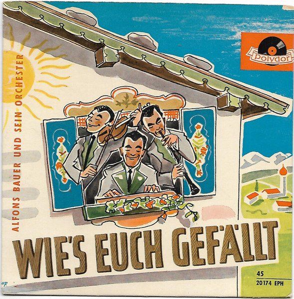 Alfons Bauer - Moskauer Nächte - AMIGA - 8 40 045 Vinyl/Schallplatte