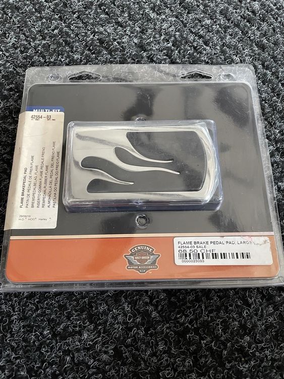 Harley Davidson Flame Brake Pedal Pad Kaufen auf Ricardo