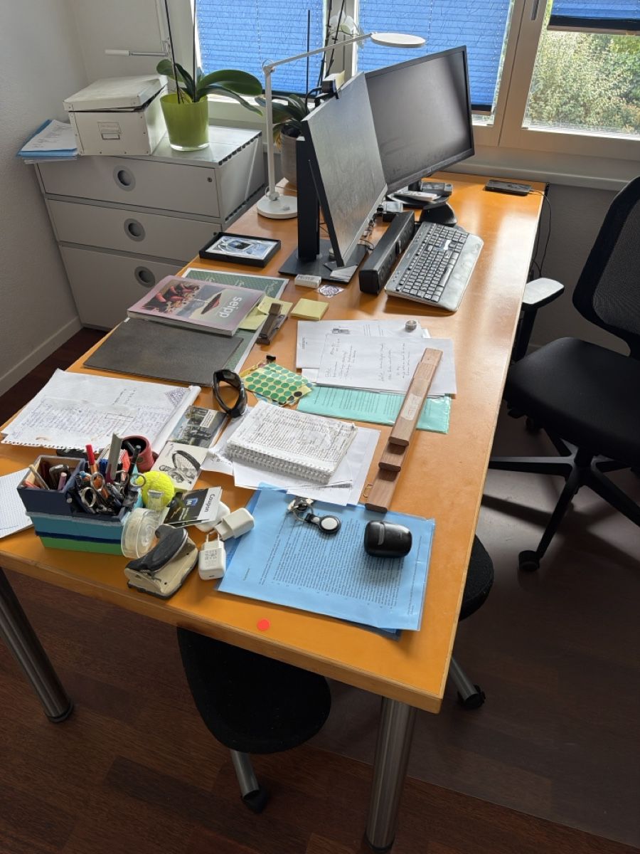 Tables: Tischblatt massiv 198x91x4 – D'occasion à Brütten par Wally80