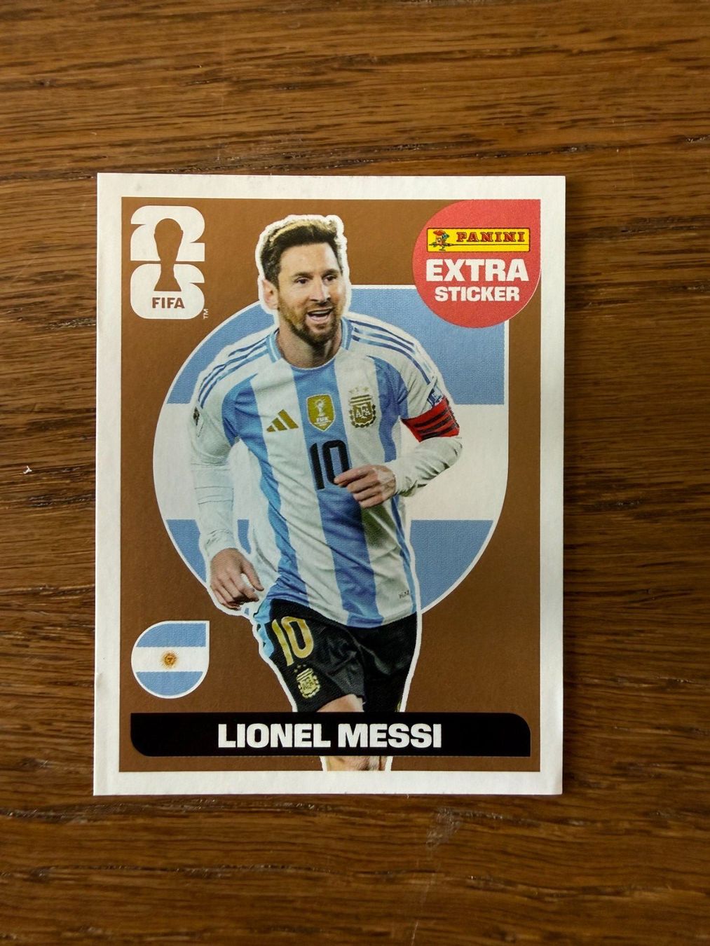 Panini Carte collezionabili: Messi Extra Stickers Bronze Panini World Cup 2026 – Nuovo (secondo la descrizione) da Lausanne venduto da mdo_m6zb