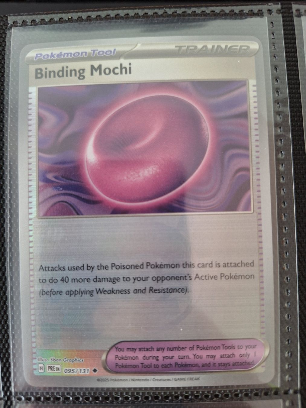 Pokémon Carte collezionabili: Binding Mochi - Pokeball - Prismatic Evolution – Usato da Altstätten SG venduto da GGsGameshop