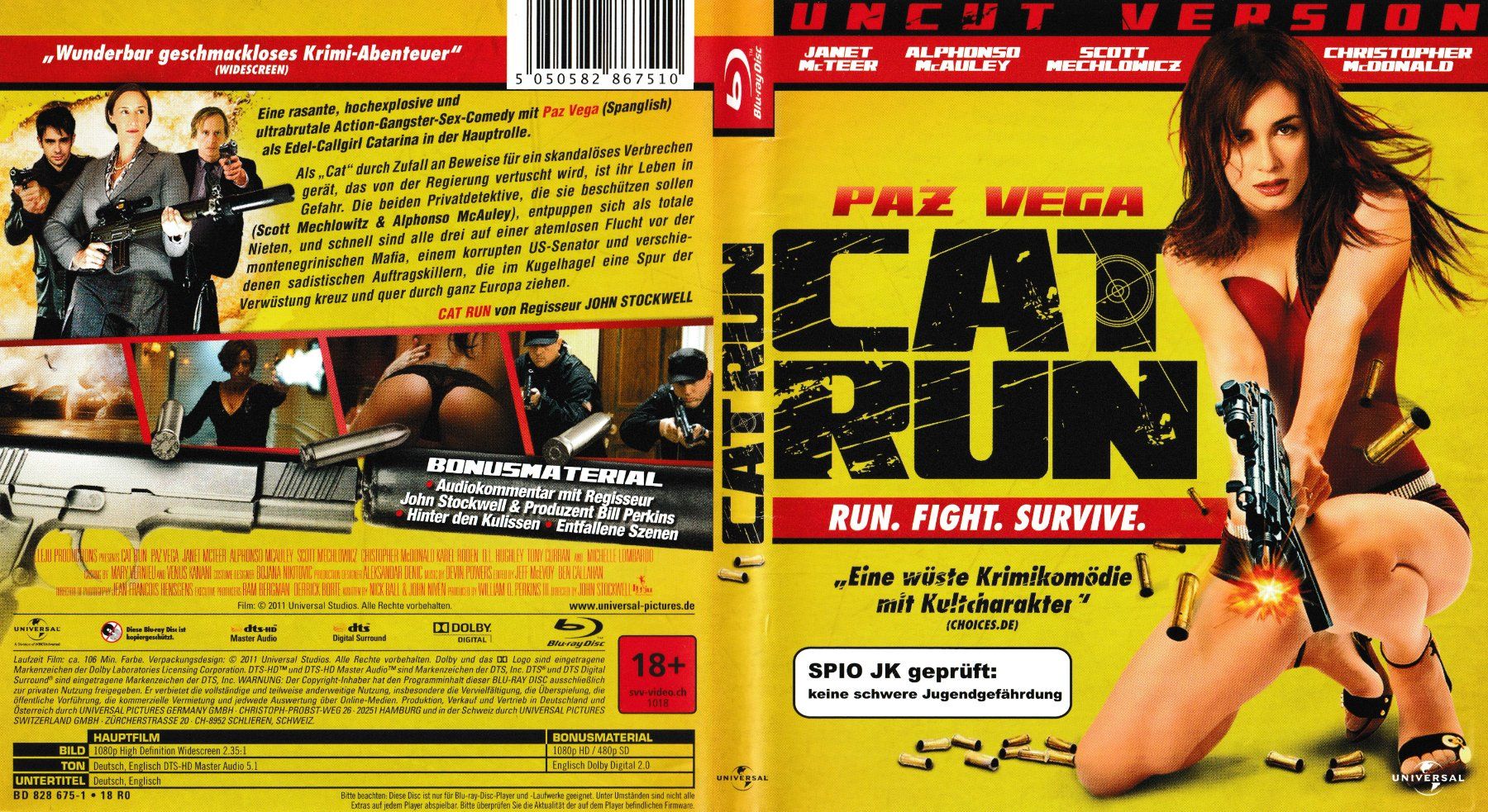 Tutti i DVDs: Blu-Ray - Cat Run – Usato da Langnau am Albis venduto da MediaRescuerKeLoX