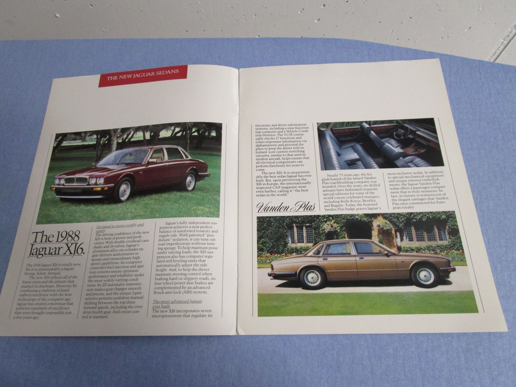 Jaguar Dokumente: Jaguar USA Prospekt (1987) – Gebraucht aus Bachenbuelach von pat_mnk5 1