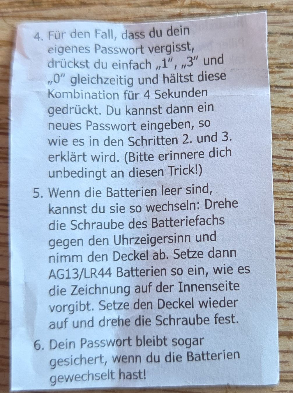 Truhen: TOPModel Schmuckkästchen mit Zahlencode und Spiegel – Gebraucht aus Dinhard von Sarn02 6