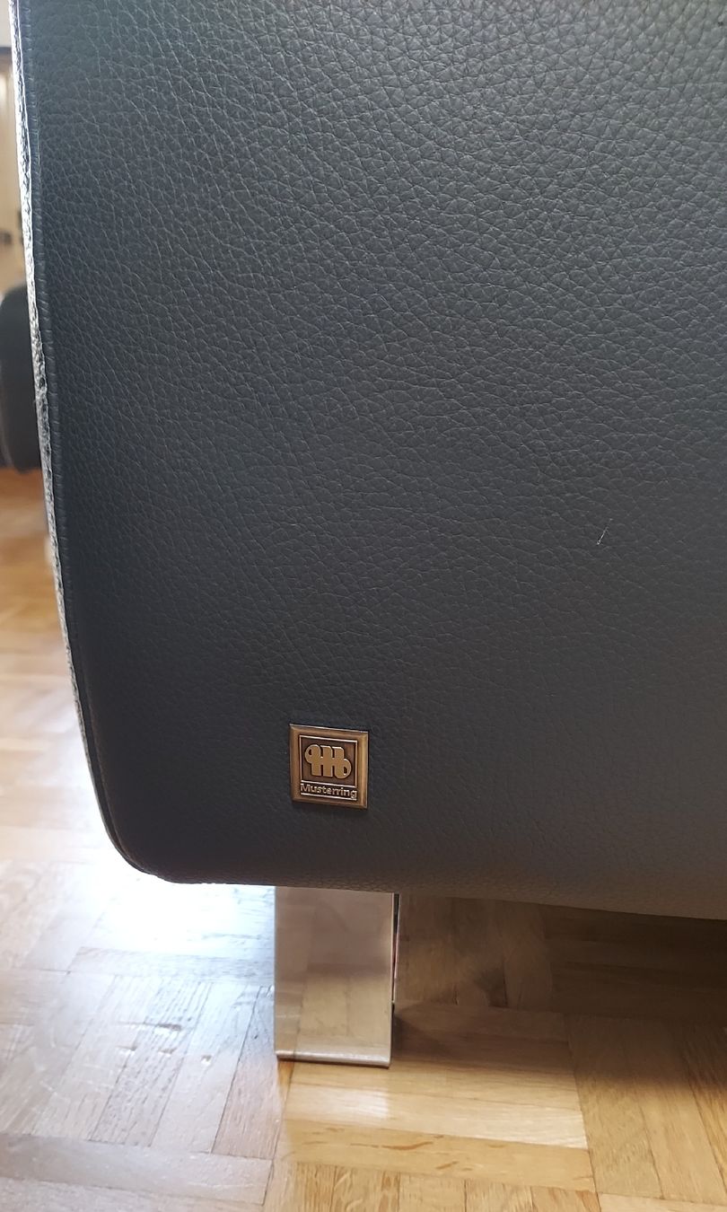 Sofas: Musterring Ecksofa Leder grau mit Hocker guter Zustand  – Gebraucht aus Nottwil von PStoeck 3