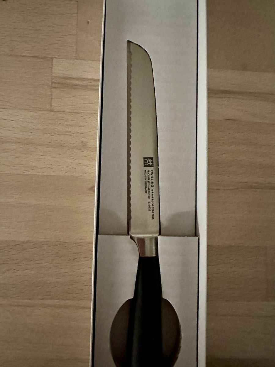 Zwilling Coltelli da cucina: ZWILLING FIVE STAR PLUS Universalmesser 13 cm NEU & OVP – Nuovo e nell'imballaggio originale da Birmensdorf ZH venduto da die_cobra_007 5