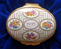 Original Vintage Halcyon Days Pillendose - 1995