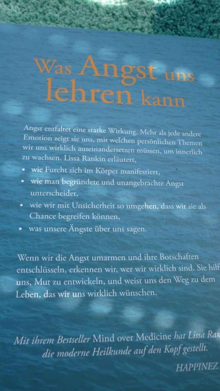 Bücher: Mut zur Angst, Lissa Rankin – Neu (gemäss Beschreibung) aus Niedergösgen von Happy-7 1