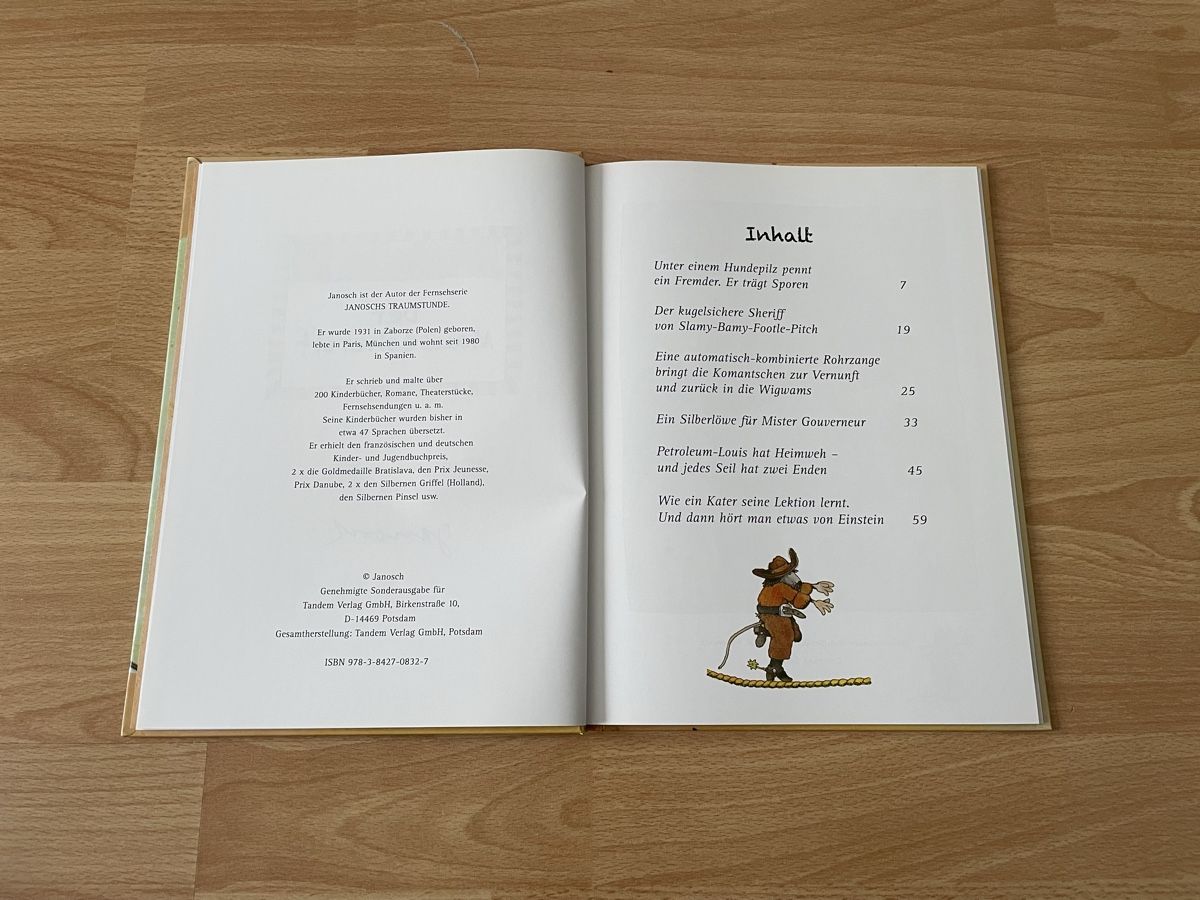 Bücher: Janosch: Der Mäusesheriff – Ein spannendes Kinderbuch! – Gebraucht aus Chur von Tsambiko 2