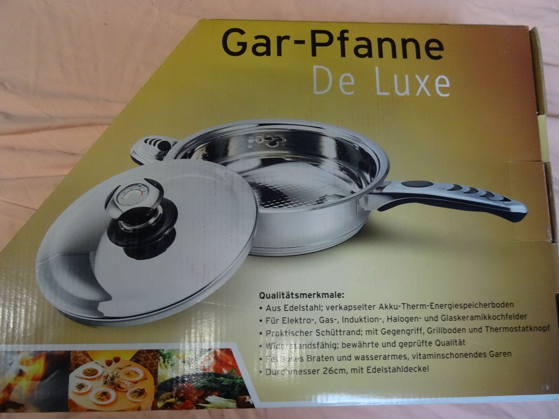 Padelle: GARPFANNE DE LUXE – Nuovo e nell'imballaggio originale da Brügg BE venduto da fundus2