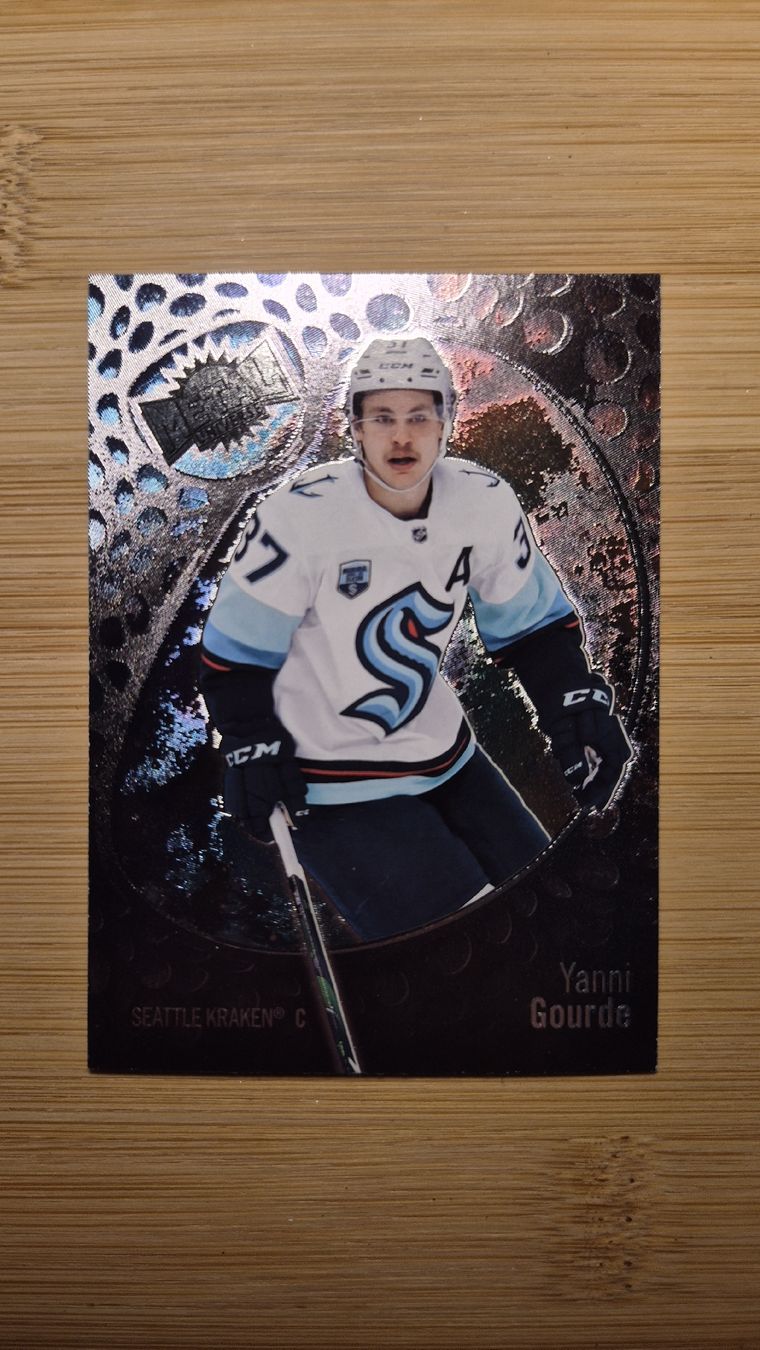 NHL Sammelbilder & Trading cards: NHL Seattle Kraken Yanni Gourde – Gebraucht aus Bellach von paedu-1980