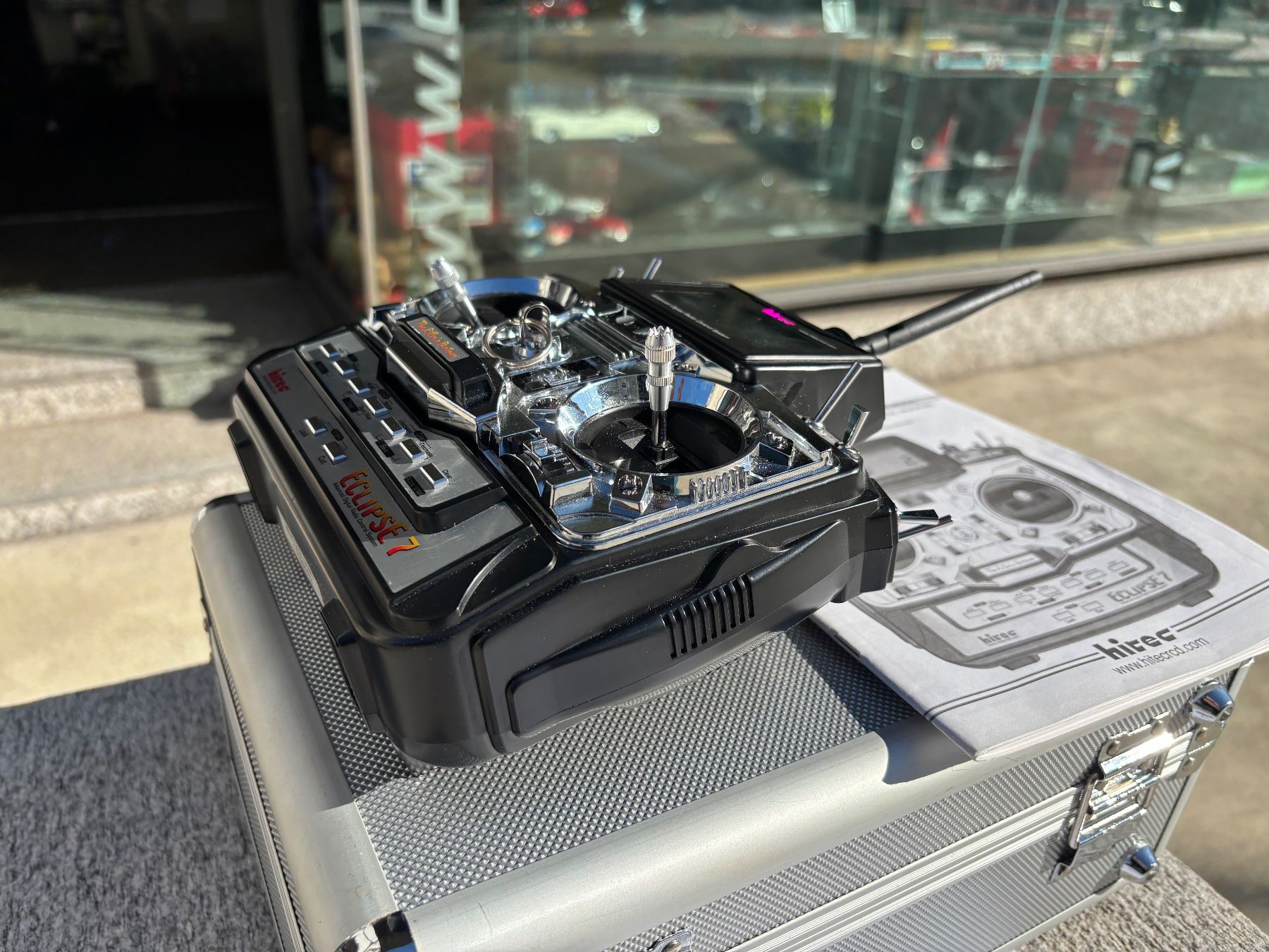 Modellismo RC: RC Hitec Eclipse 7 tch 2.4Ghz mudule PRO Radio – Usato da Chiasso venduto da Carrara-Modellismo 1