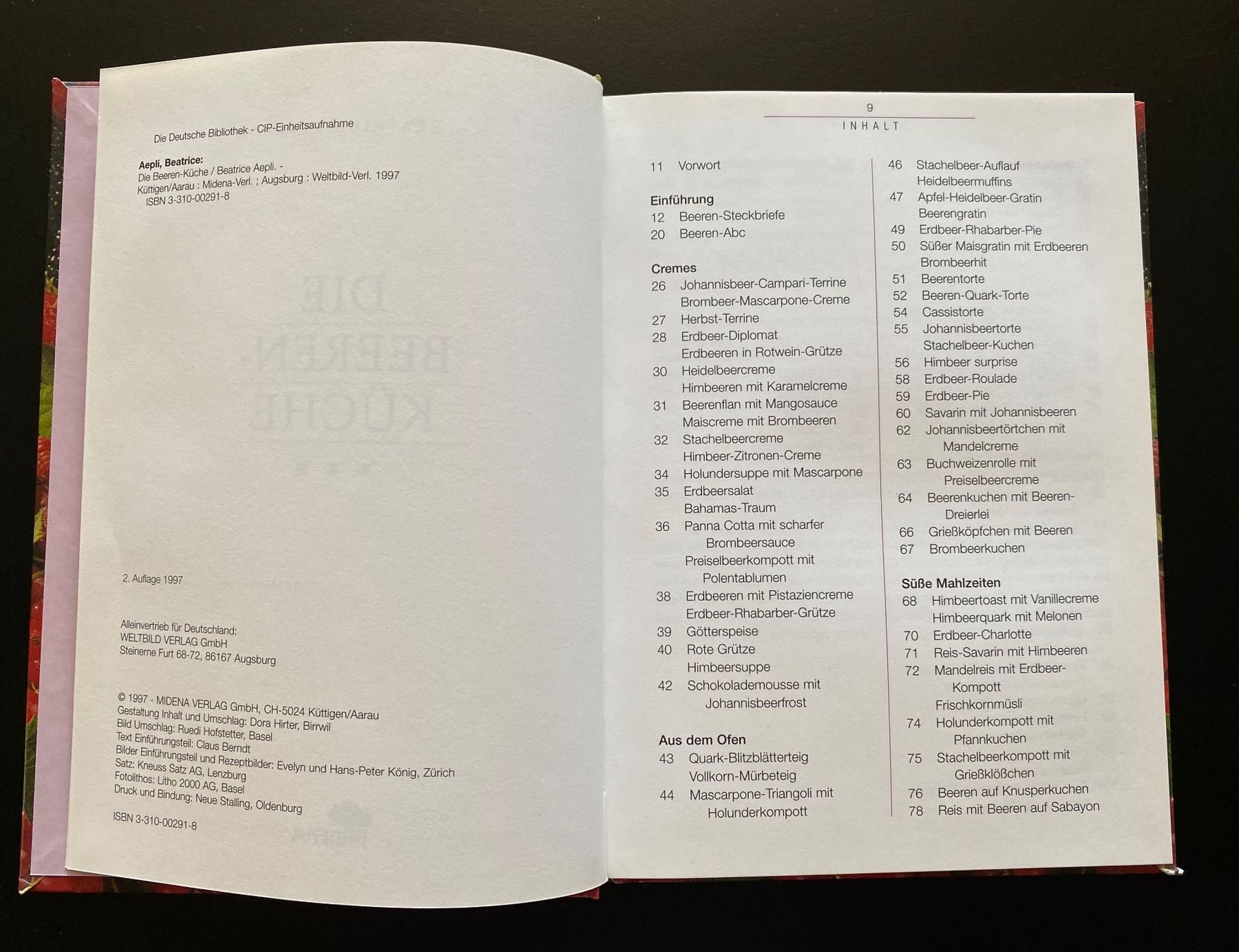 Libri: DIE BEEREN-KÜCHE – Usato da Nussbaumen AG venduto da schuba2000 2