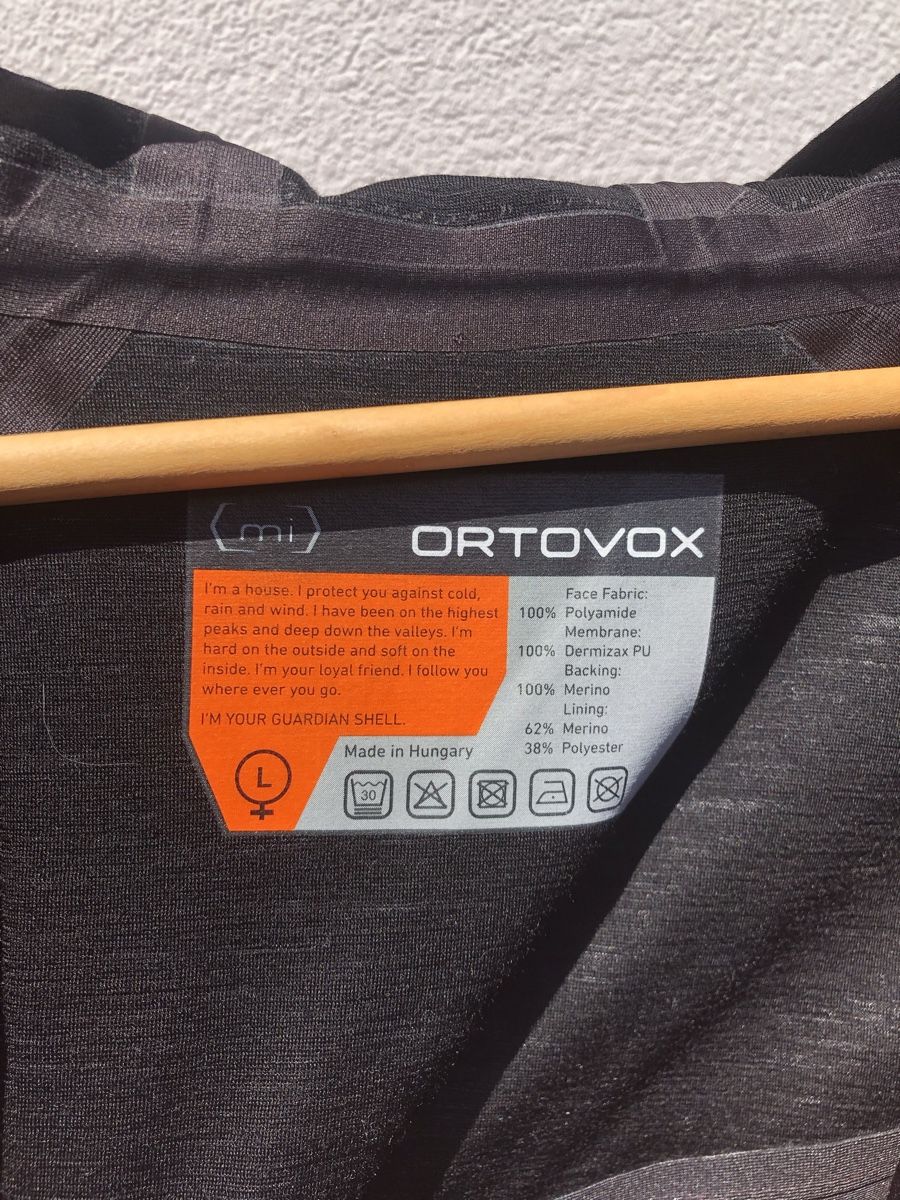Ortovox Giacche: Ortovox Guardian Shell Merino Jacket – Usato da Fribourg venduto da ann_l9b7 2