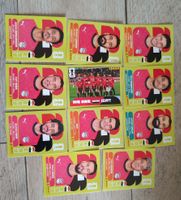 Sammelkarten Fussball Aegypten 11 Stk. 