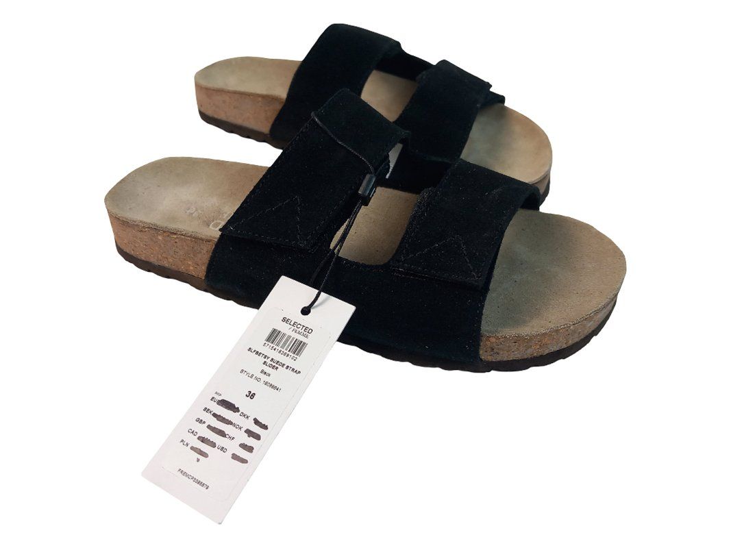 Selected Scarpe da uomo: SELECTED Flache Sandalen (Gr. 36) – Nuovo (secondo la descrizione) da Hünenberg venduto da Restwert_Zug 2