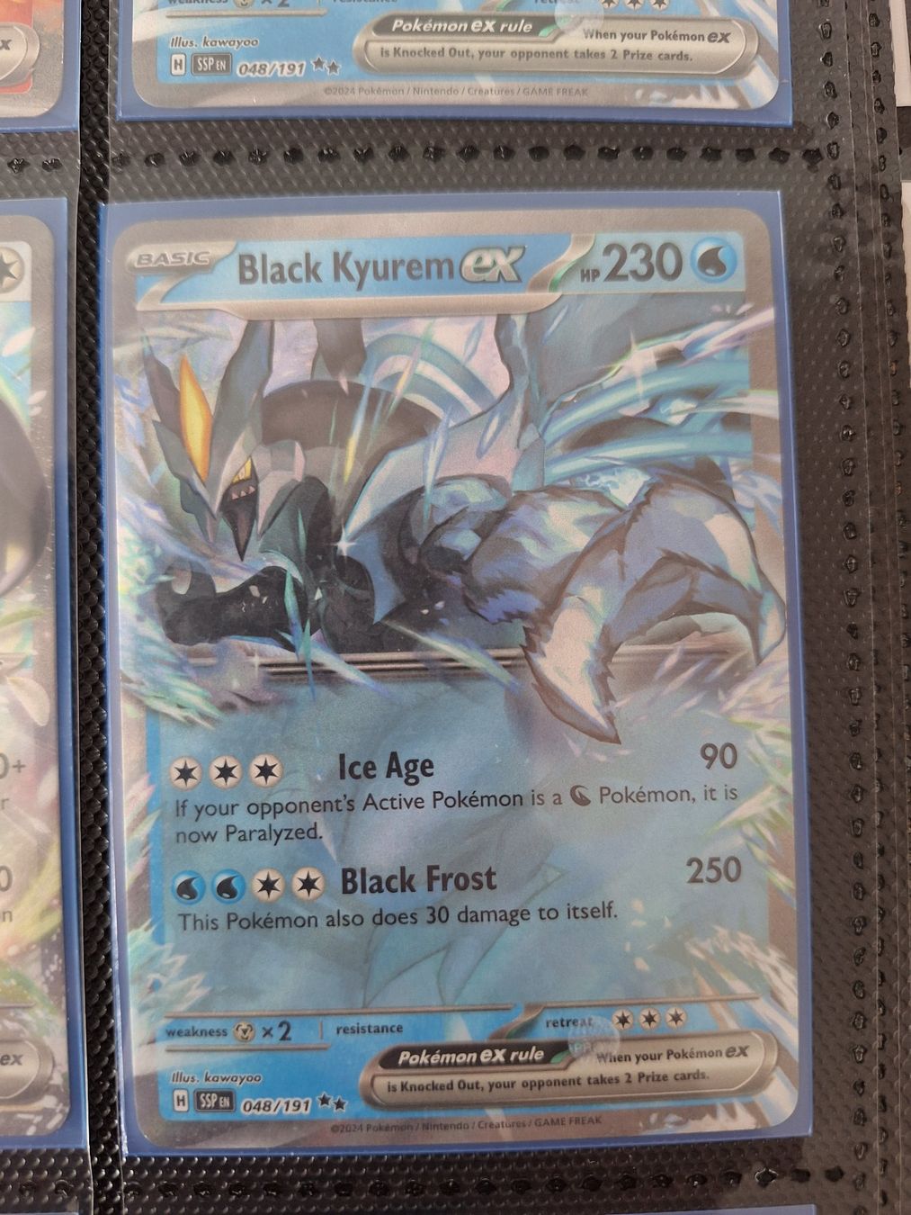 Pokémon Carte collezionabili: Black Kyurem ex – Usato da Altstätten SG venduto da GGsGameshop